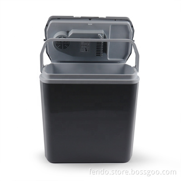 Portable 24L Mini Fridge Cooler and Warmer for Car, Truck, Boat - 12V for Travel and Camping